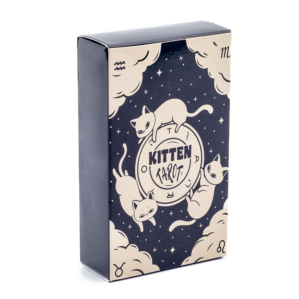 Tarot Cards Deck With Guidebook - 새끼 고양이 타로 데크 78Pcs 초보자를위한