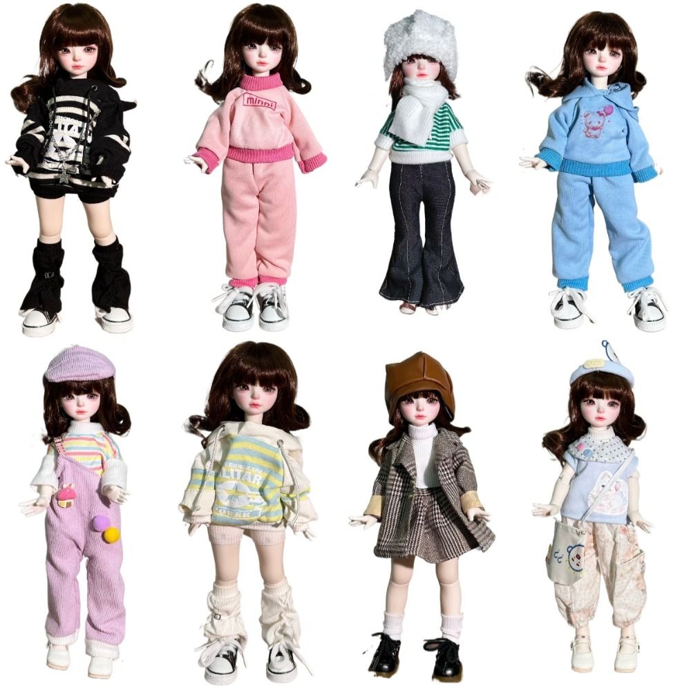 Bjd Doll 1 6 Full Set With Clothes - 1/6 BJD 인형 드레스 인형 패션