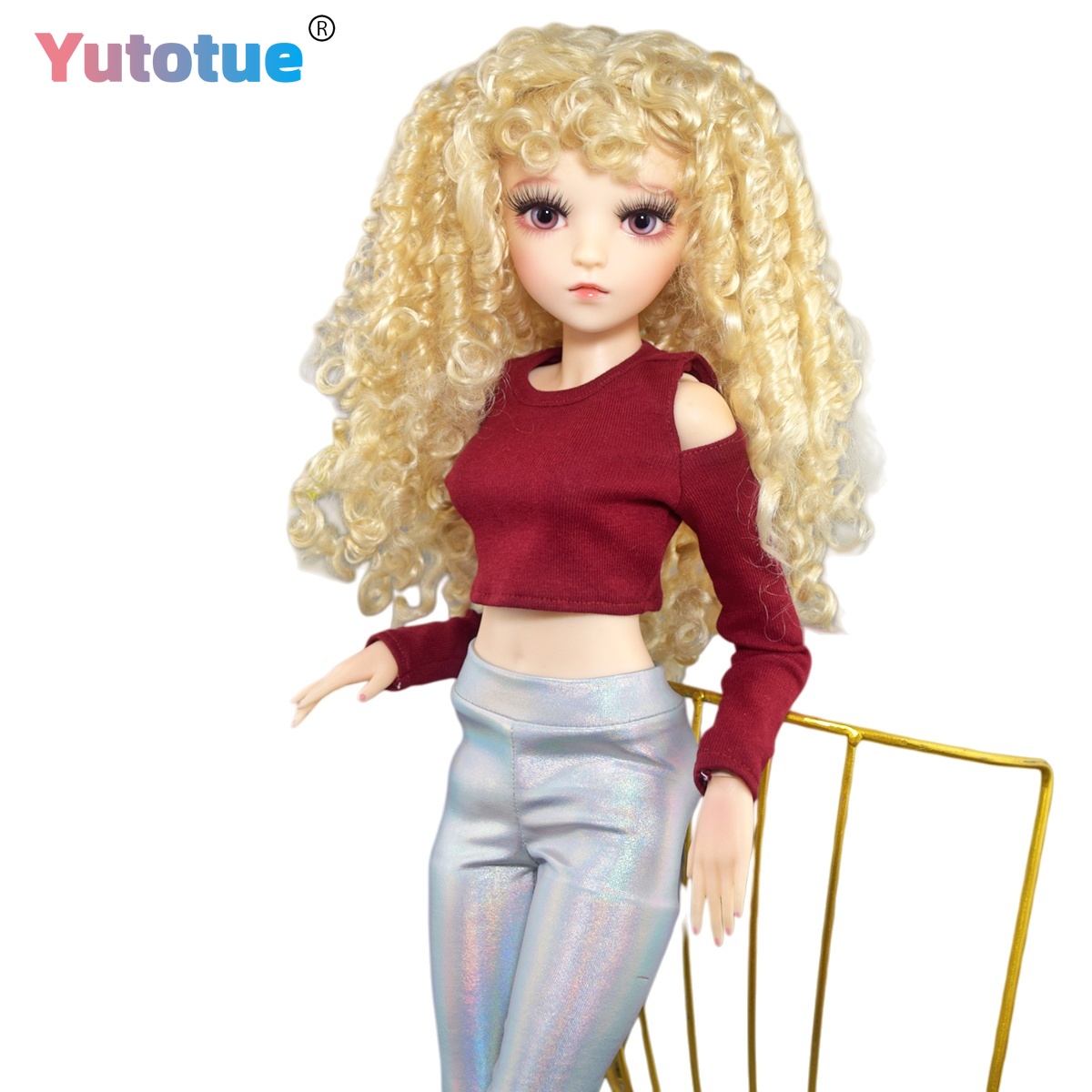 Bjd Doll 1 6 Full Set With Clothes - YUTOTUE 60cm 높이 소녀 인형 금발