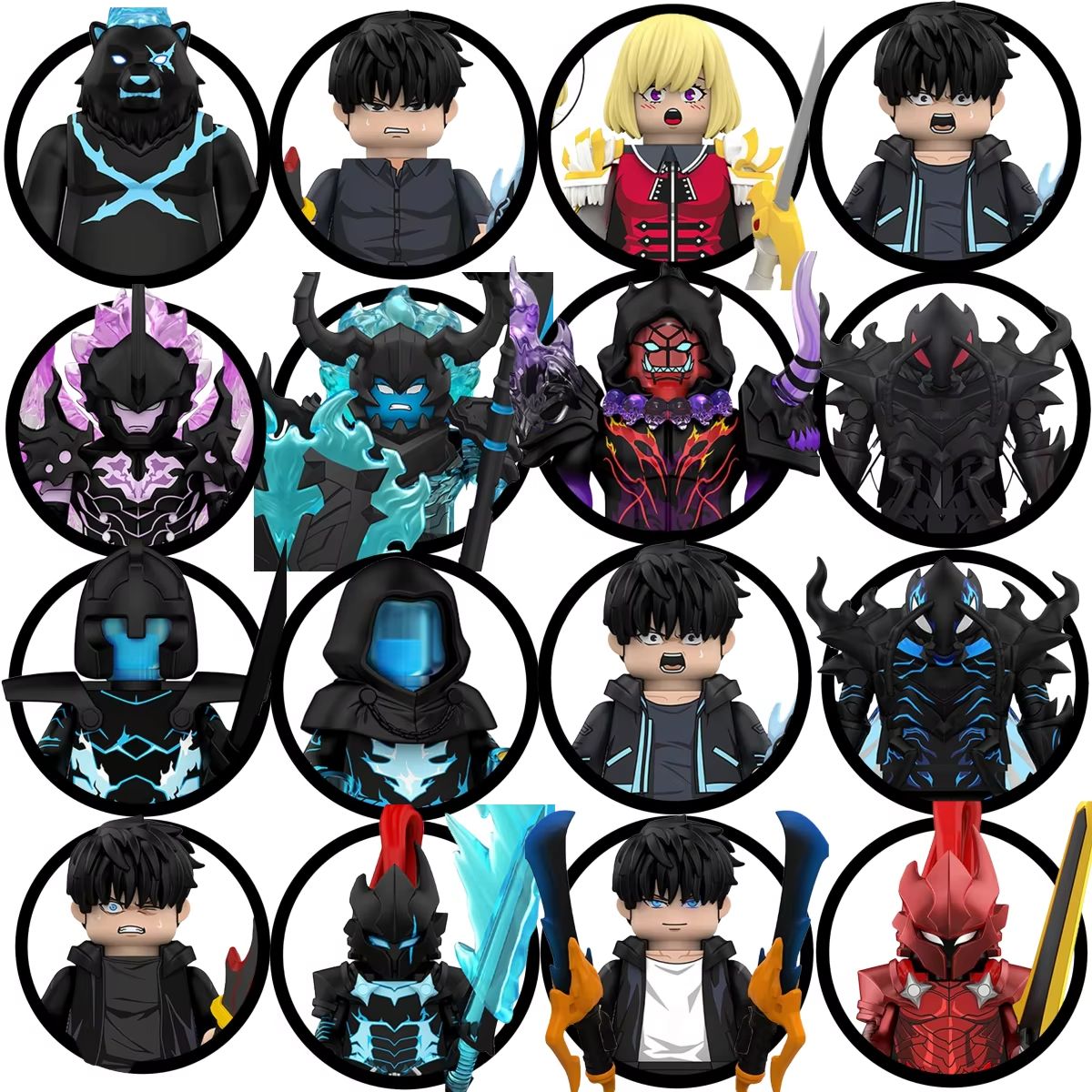Anime Action Figure Blind Box - 블라인드 박스 WM6220 애니메이션 성진우 라그리스