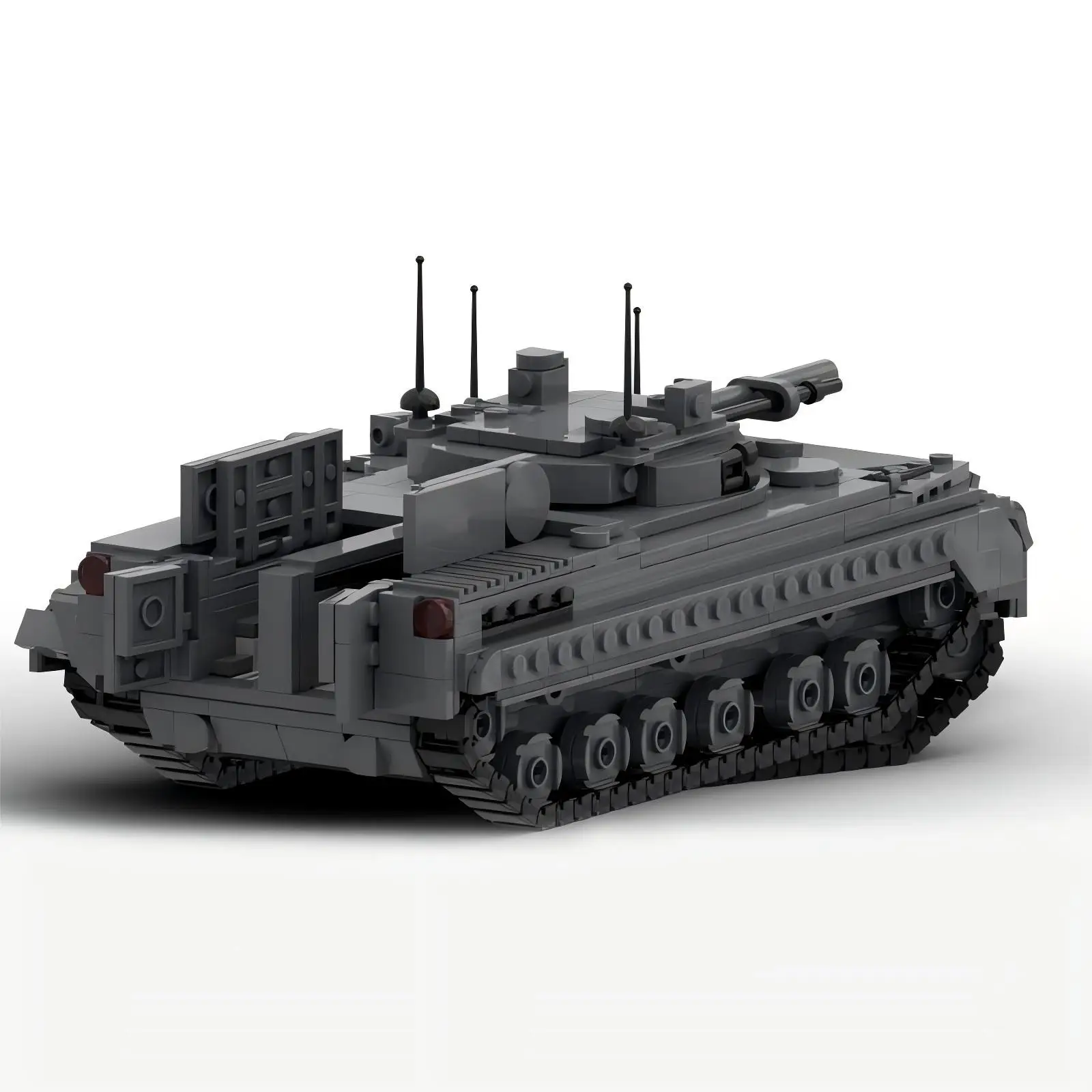 Lego Compatible Military Tank - 군사 전쟁 시리즈 육군 트랙 장갑차