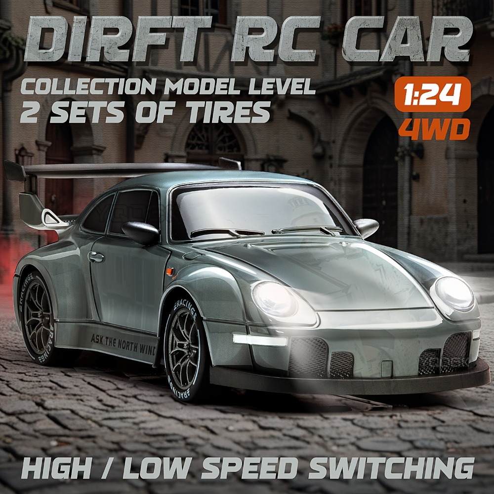 Rc Drift Car 1 24 Scale 4Wd - 2.4G 리모컨 RC 드리프트 레이싱 1:24