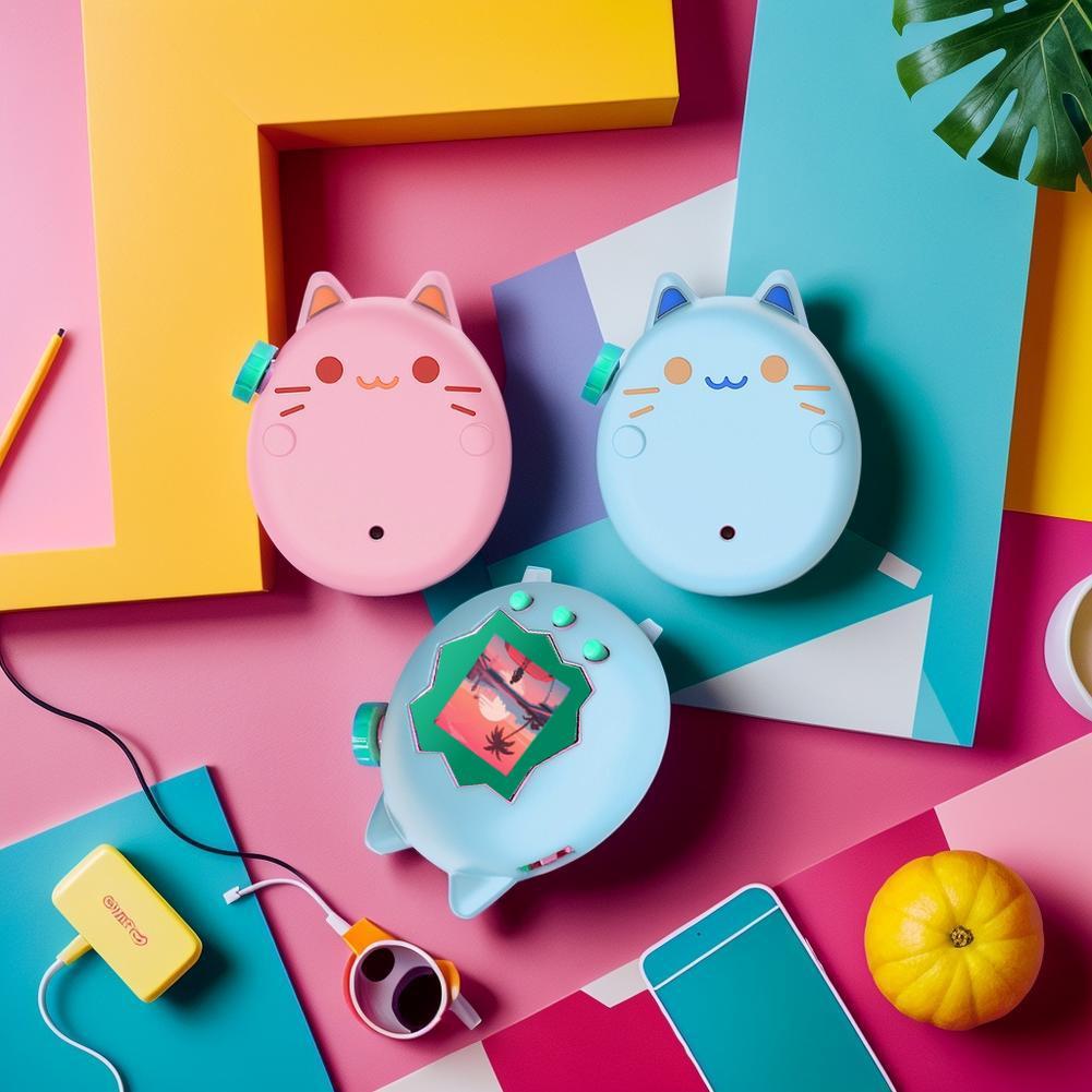 Tamagotchi Electronic Pet Virtual - 파라다이스 전자 애완 동물 기계 만화