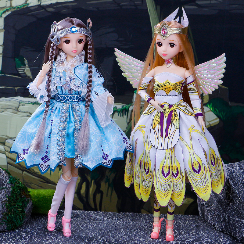 Bjd Doll 1 6 Full Set With Clothes - Bjd 인형 풀 세트 1/6 공주