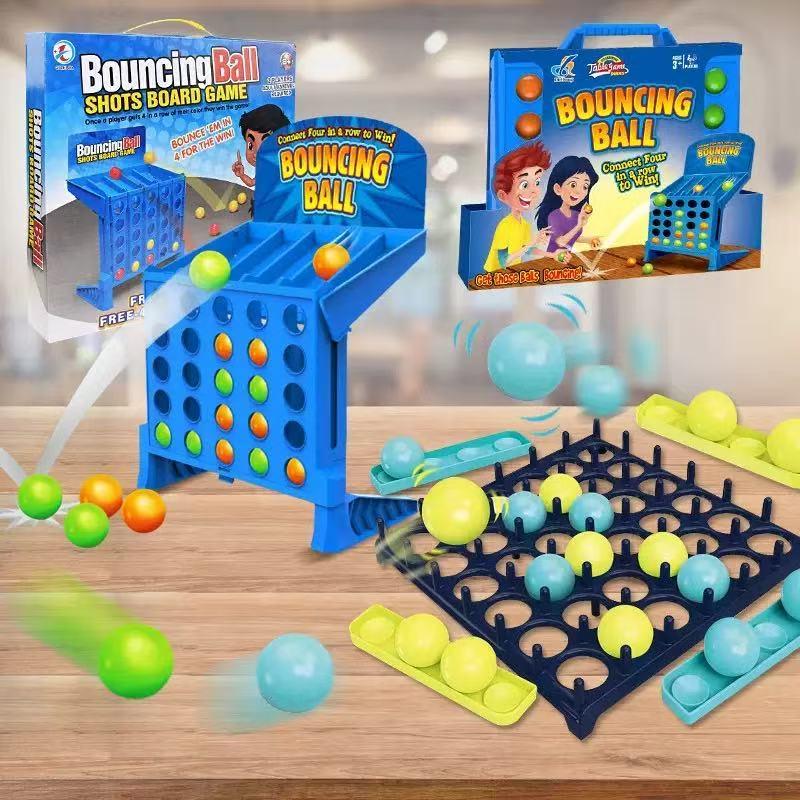 바운싱 링킹 샷 보드 게임, 커넥트 4 샷 바운스 볼  - Board Games 리뷰 및 가격
