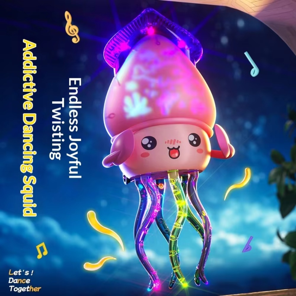 전기로 작동하는 춤추는 문어 인형, LED 조명 기능, - Educational Toys 리뷰 및 가격