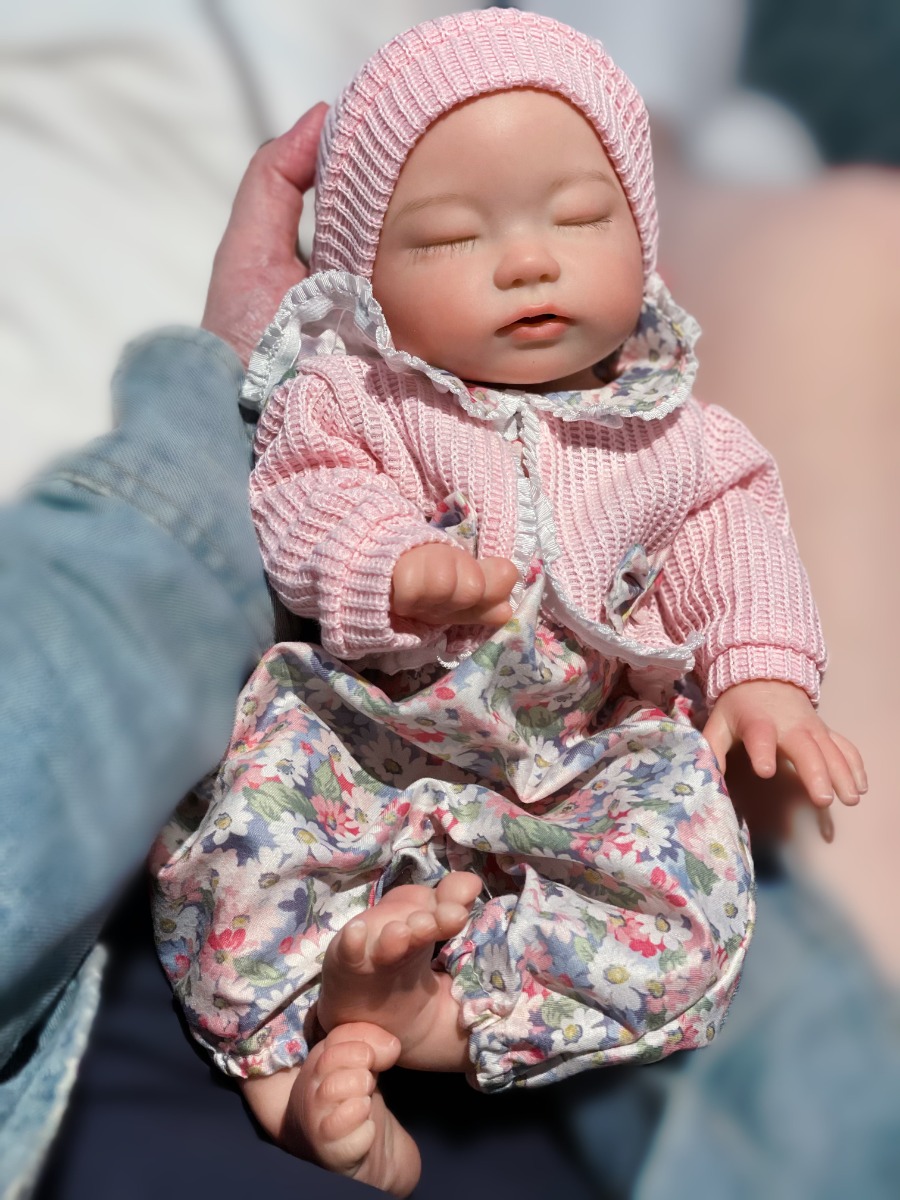 13.7인치(35cm) 전신 소프트 실리콘 신생아 여자 - Reborn Baby Doll Silicone Realistic 리뷰 및 가격
