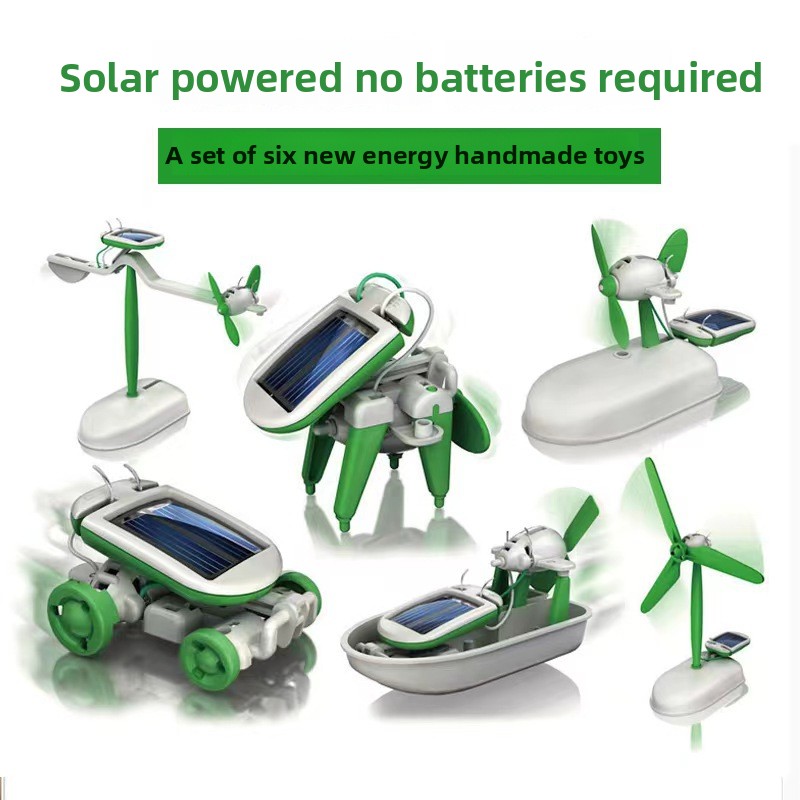6 in 1 DIY 태양열 로봇 과학 실험 창의 물리  - Stem Solar Robot Kit For Kids 리뷰 및 가격
