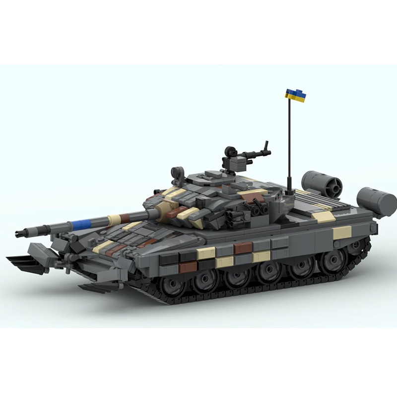 T-72AV 주력전차 블록, 군용 장갑차 모델, 군사  - Lego Compatible Military Tank 리뷰 및 가격