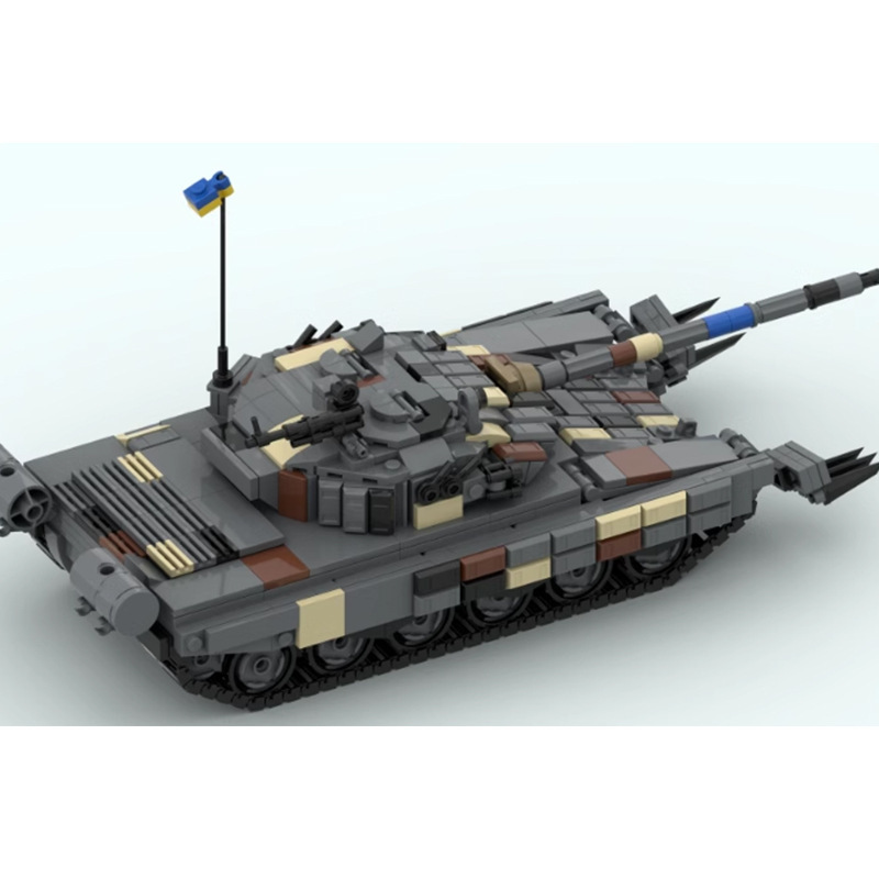 T-72AV 주력전차 블록, 군용 장갑차 모델, 군사  - Lego Compatible Military Tank 리뷰 및 가격
