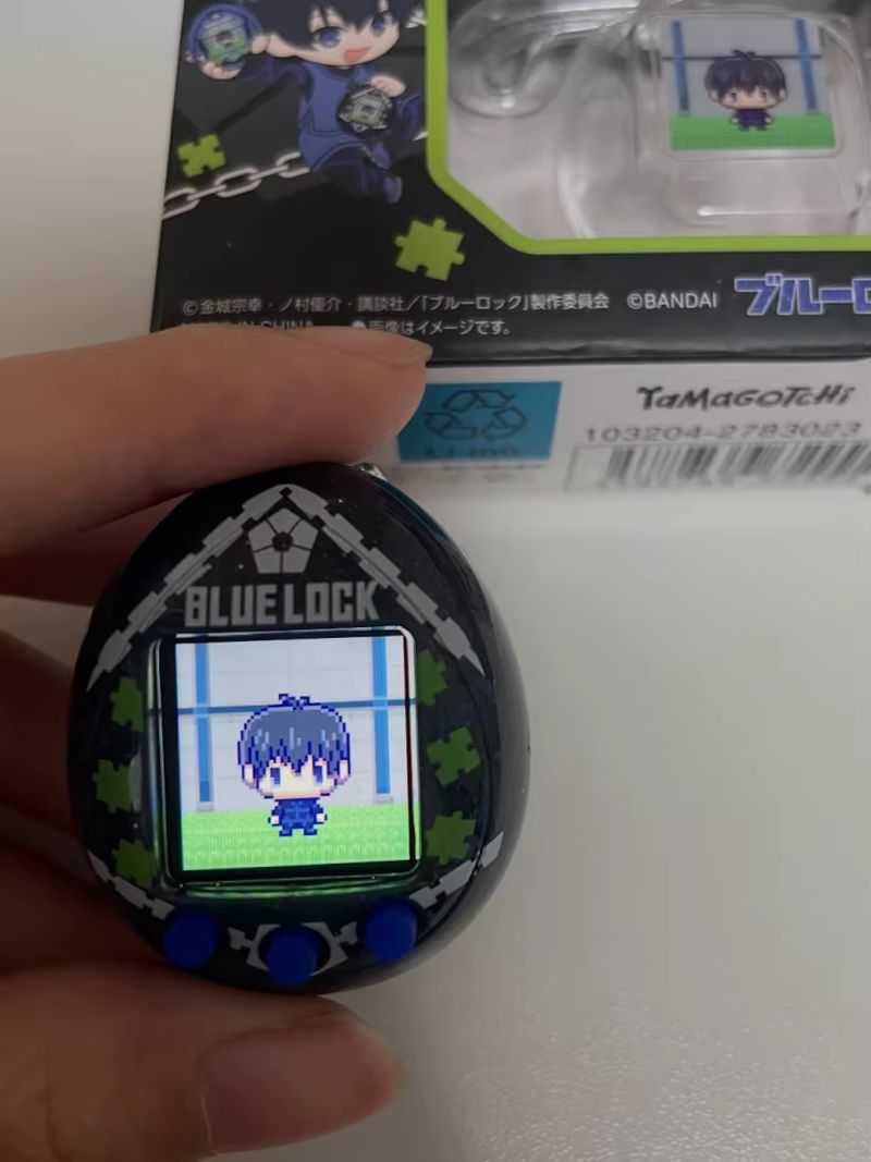 새로운 반다이 재고 있음 Pb 다마고치 블루 락 요이치 - Tamagotchi Electronic Pet Virtual 리뷰 및 가격