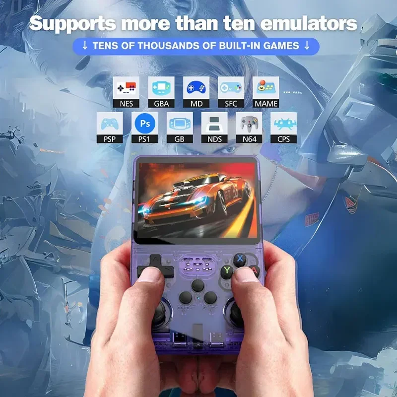 새로운 R36S 레트로 휴대용 비디오 게임 콘솔 오픈  - Retro Handheld Game Console R36S 리뷰 및 가격
