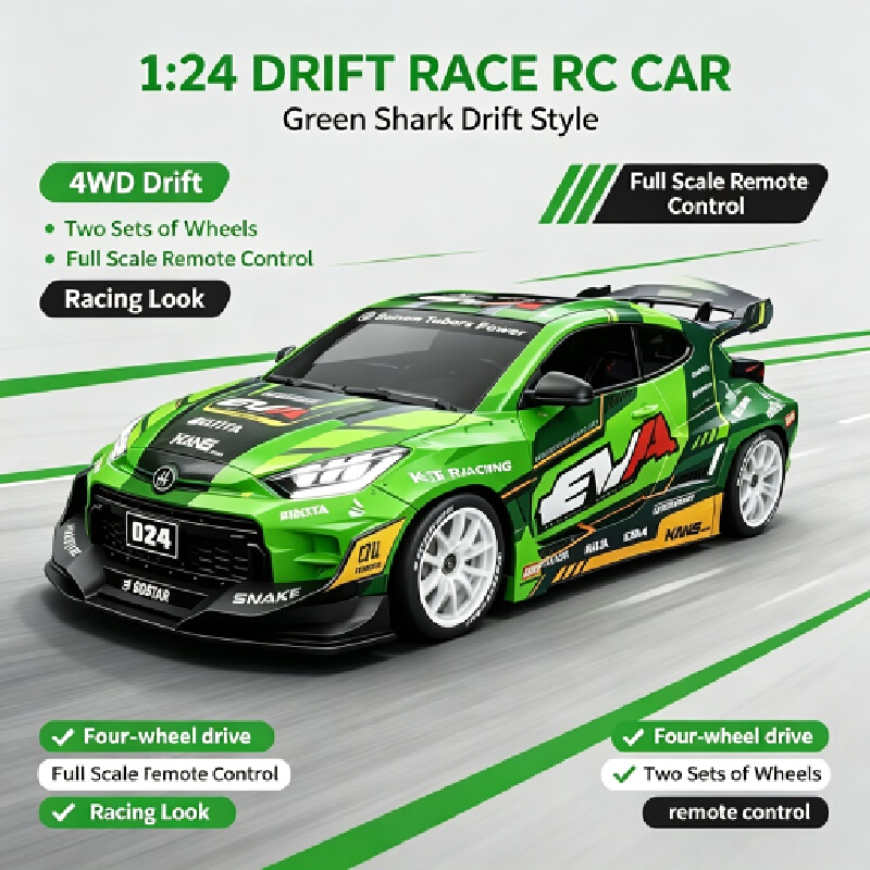 홍싱 뉴 D24 1/24 스케일 RC 드리프트 카 풀  - Rc Drift Car 1 24 Scale 4Wd 리뷰 및 가격