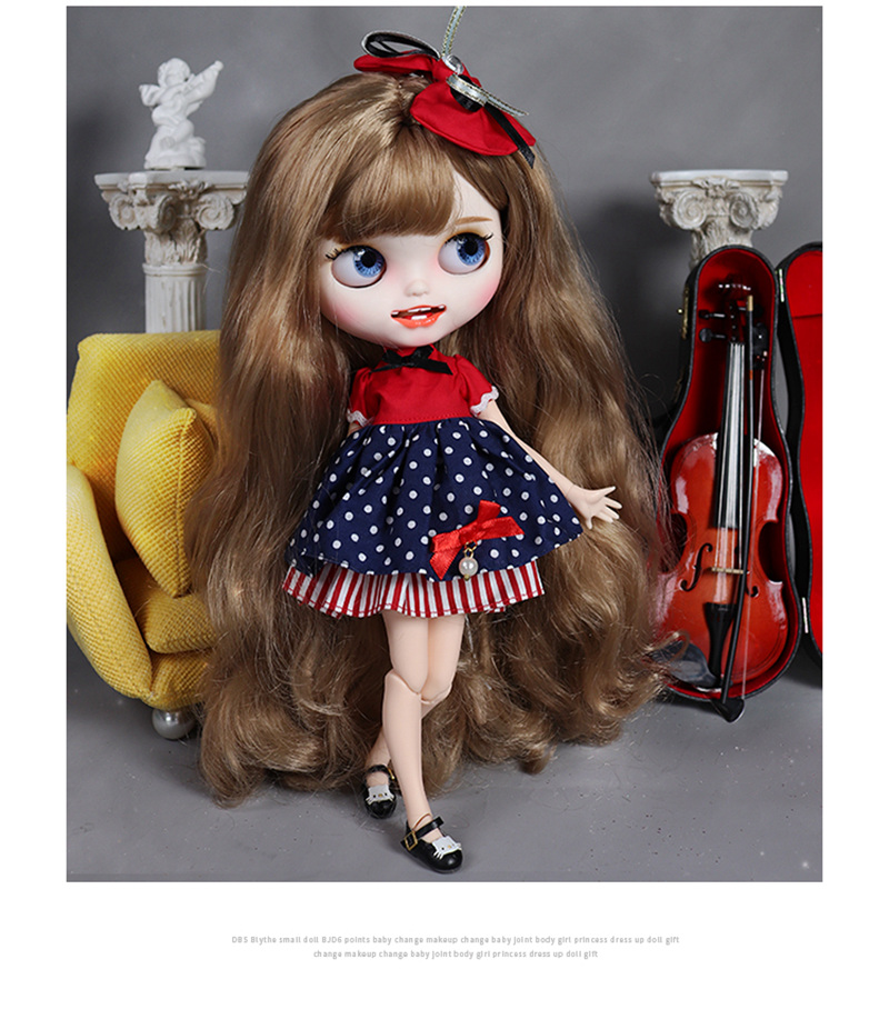 블라이스 인형 1/6 BJD 관절형 바디 무광 얼굴 스 - Bjd Doll 1 6 Full Set With Clothes 리뷰 및 가격