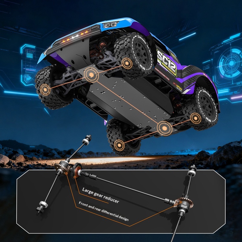 Zd 레이싱 RC 무선 조종 자동차 SC12 1/12  - Rc Drift Car 1 24 Scale 4Wd 리뷰 및 가격