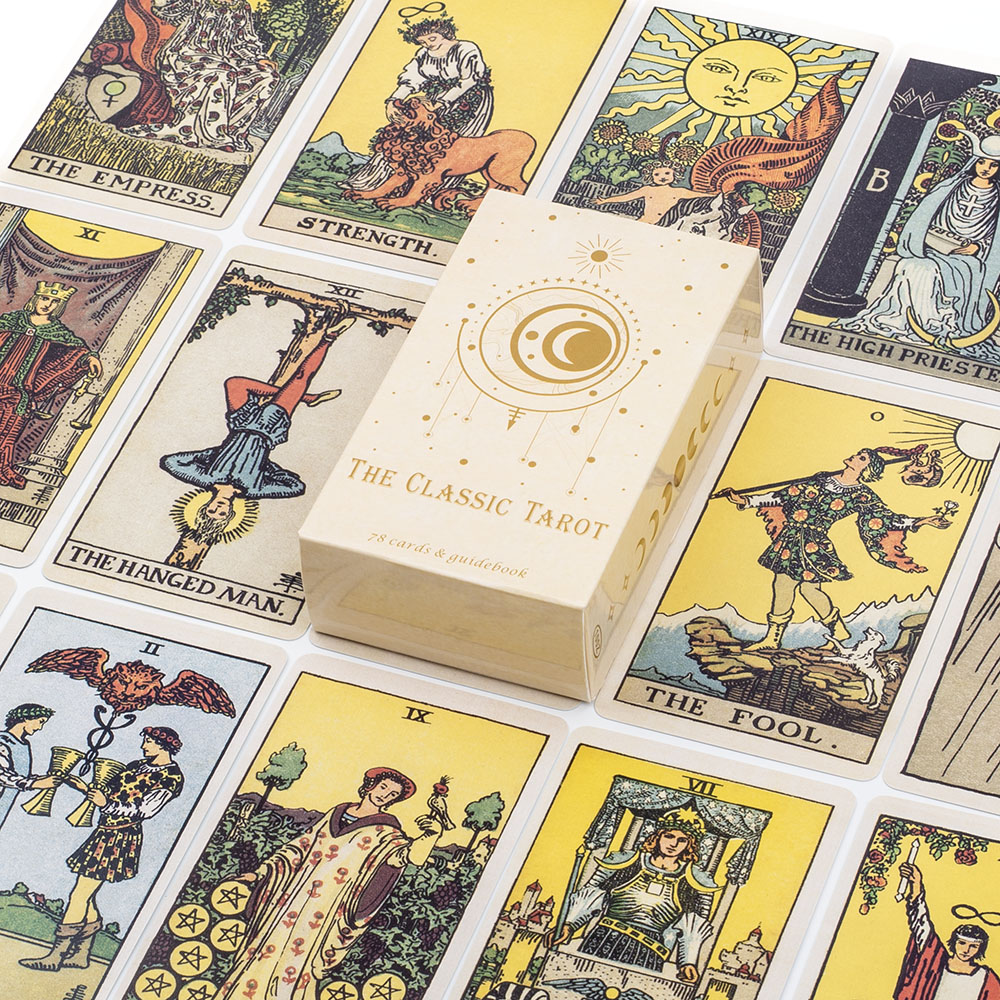 초보자를 위한 클래식 타로 보드 게임 78Pcs 10. - Tarot Cards Deck With Guidebook 리뷰 및 가격
