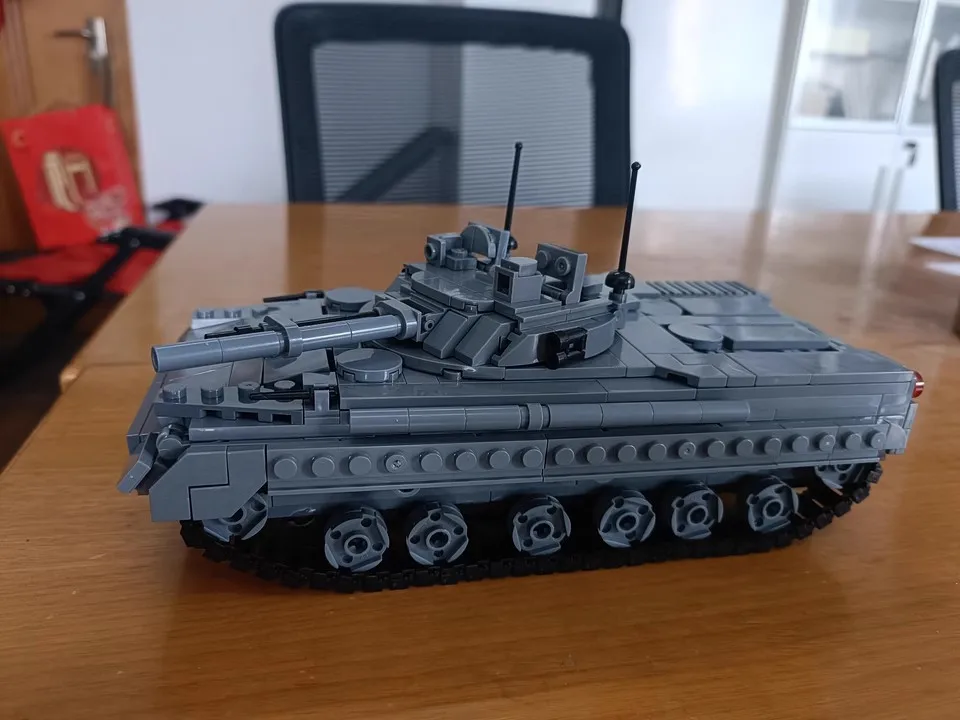 군사 전쟁 시리즈 육군 트랙 장갑차 빌딩 블록 MOC  - Lego Compatible Military Tank 리뷰 및 가격