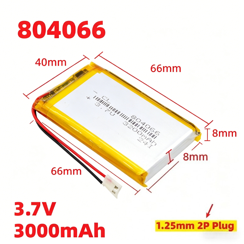 대용량 804066 리튬 폴리머 배터리 3.7V 300 - Retro Handheld Game Console R36S 리뷰 및 가격