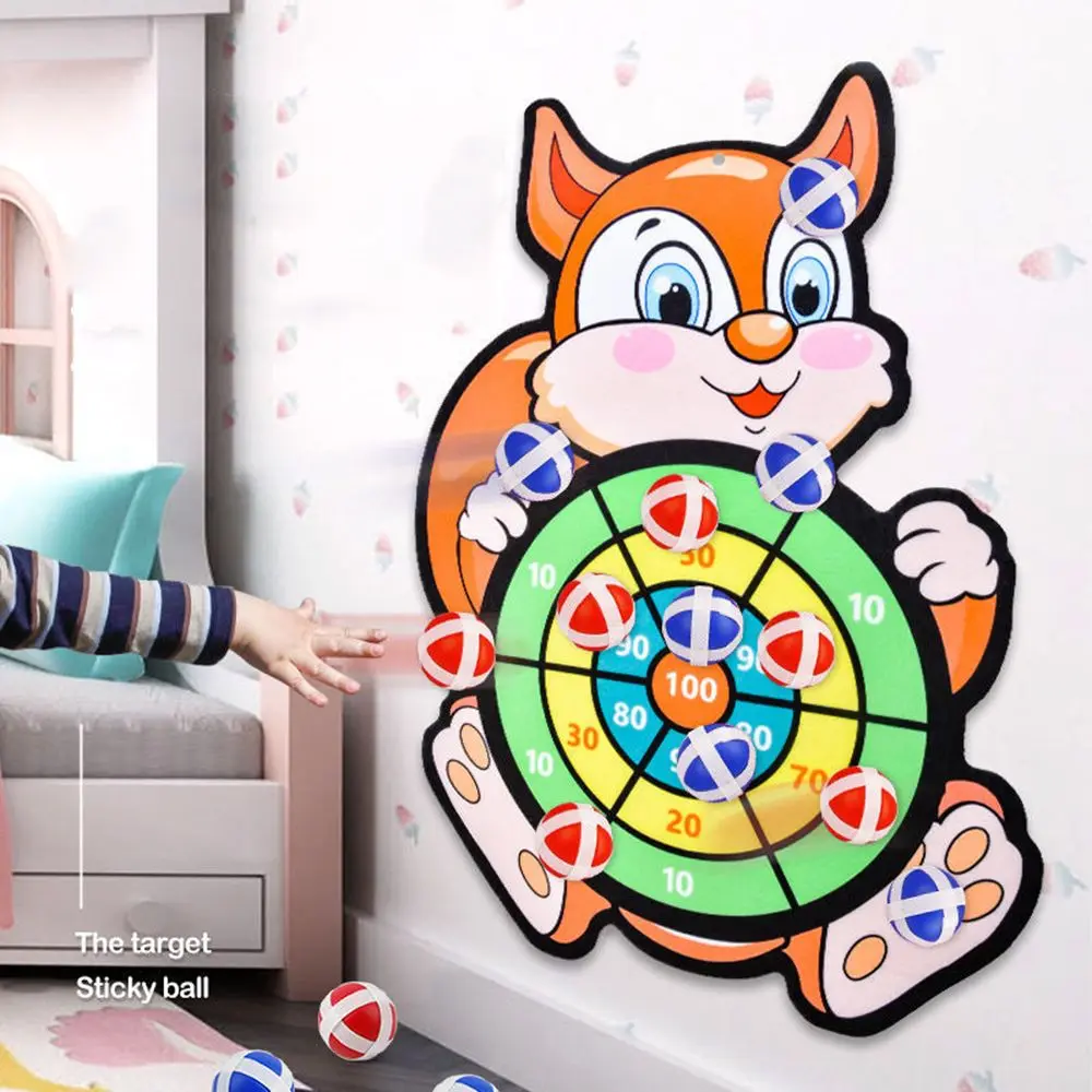 만화 클래식 교육용 야외 파티용 다트판 실내 스티키 볼 - Educational Toys 리뷰 및 가격
