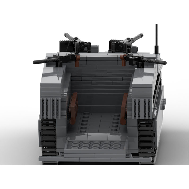 LVT-4 현대 군용 탱크 모델 MOC 조립 블록 전쟁 - Lego Compatible Military Tank 리뷰 및 가격