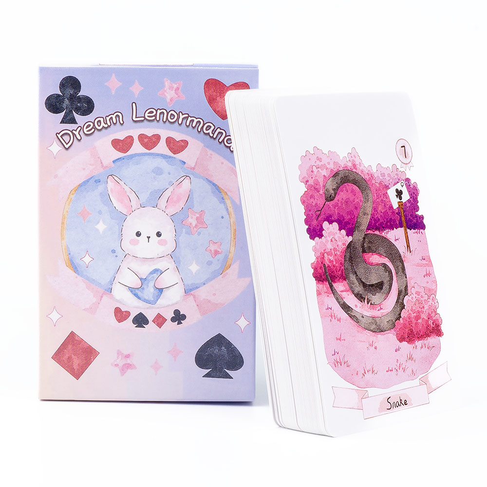 Rana Psychic Dream Lenormand 타 - Tarot Cards Deck With Guidebook 리뷰 및 가격