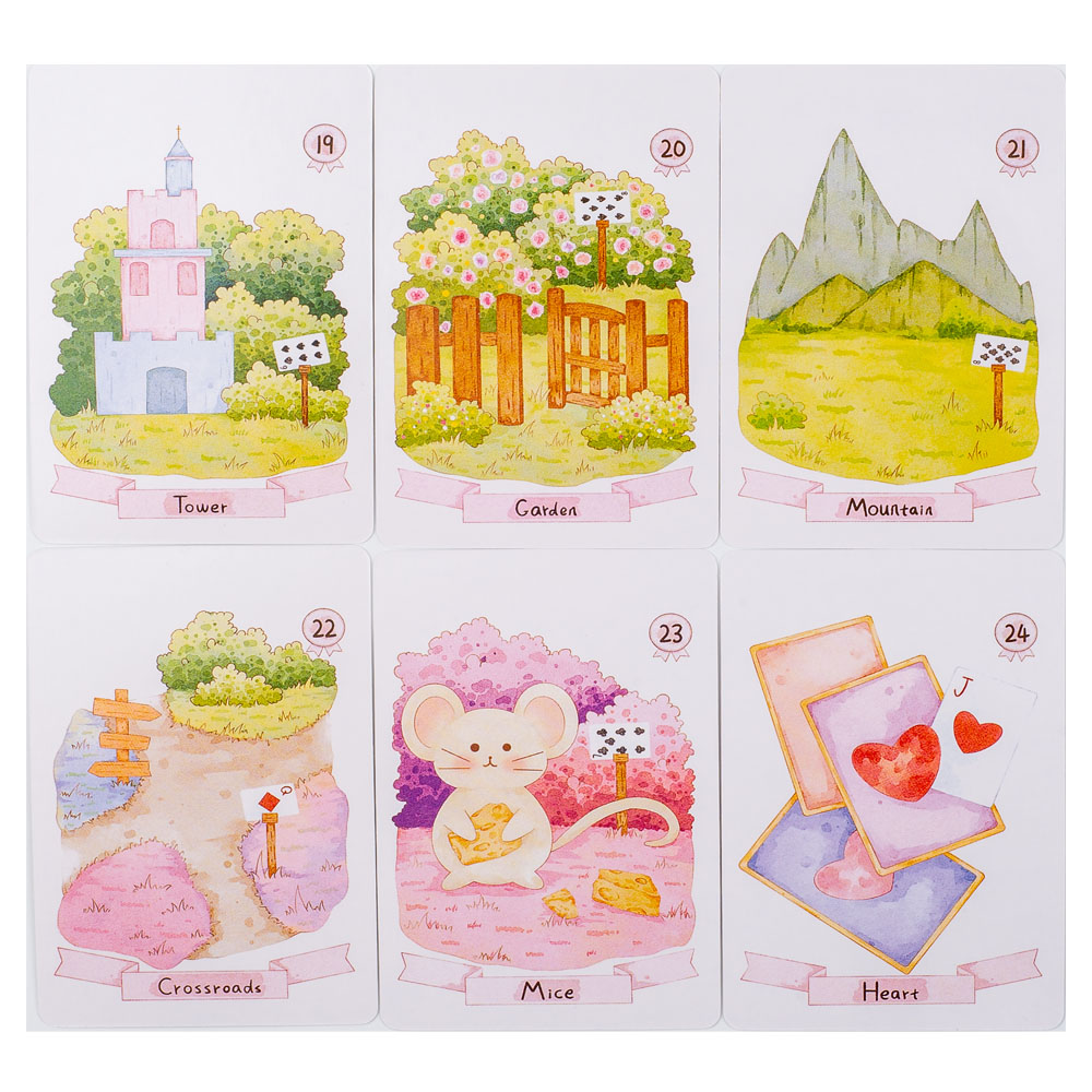 Rana Psychic Dream Lenormand 타 - Tarot Cards Deck With Guidebook 리뷰 및 가격