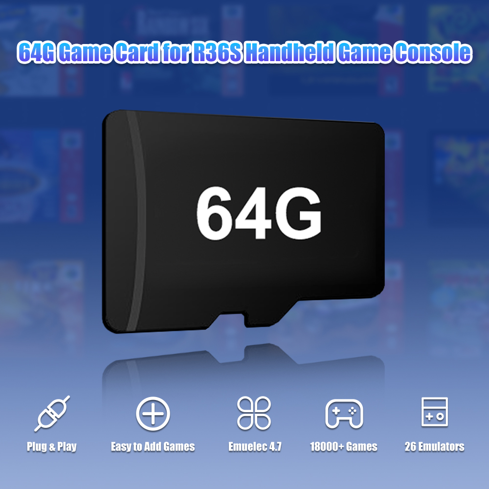 R36S 비디오 레트로 휴대용 게임 콘솔 EmuELEC - Retro Handheld Game Console R36S 리뷰 및 가격