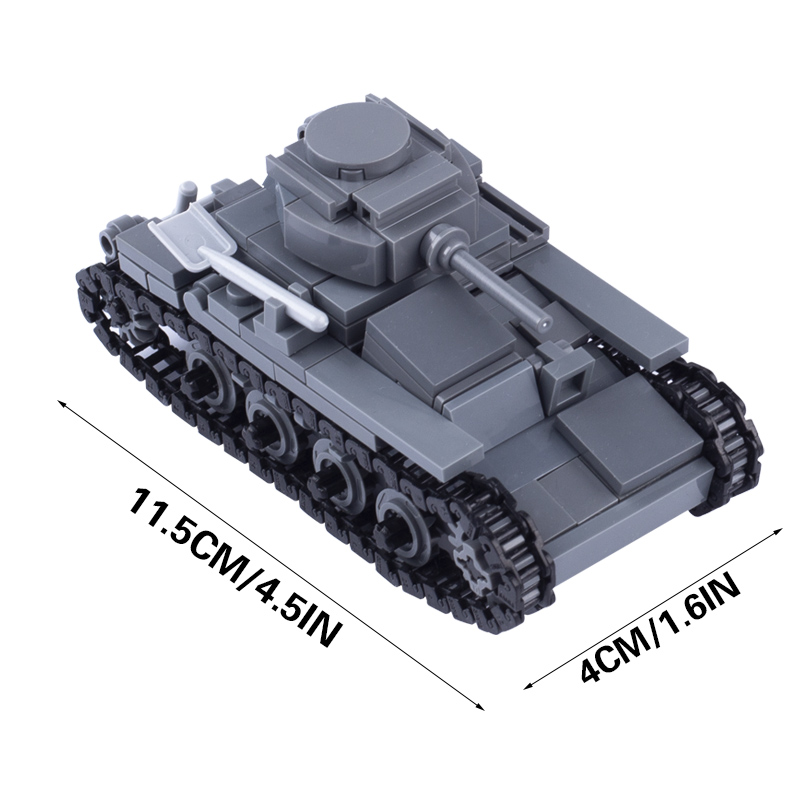 WW2 일본 군사 탱크 빌딩 블록 군인 인물 육군 자동 - Lego Compatible Military Tank 리뷰 및 가격