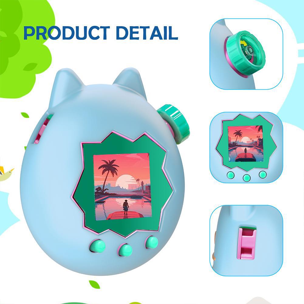 파라다이스 전자 애완 동물 기계 만화 실리콘 전체 보호 - Tamagotchi Electronic Pet Virtual 리뷰 및 가격