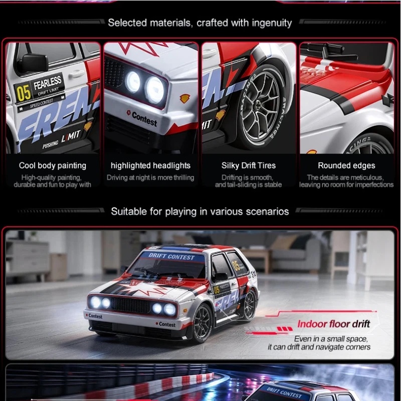새로운 S300 1:24 4륜구동 RC 드리프트카 고속 - Rc Drift Car 1 24 Scale 4Wd 리뷰 및 가격