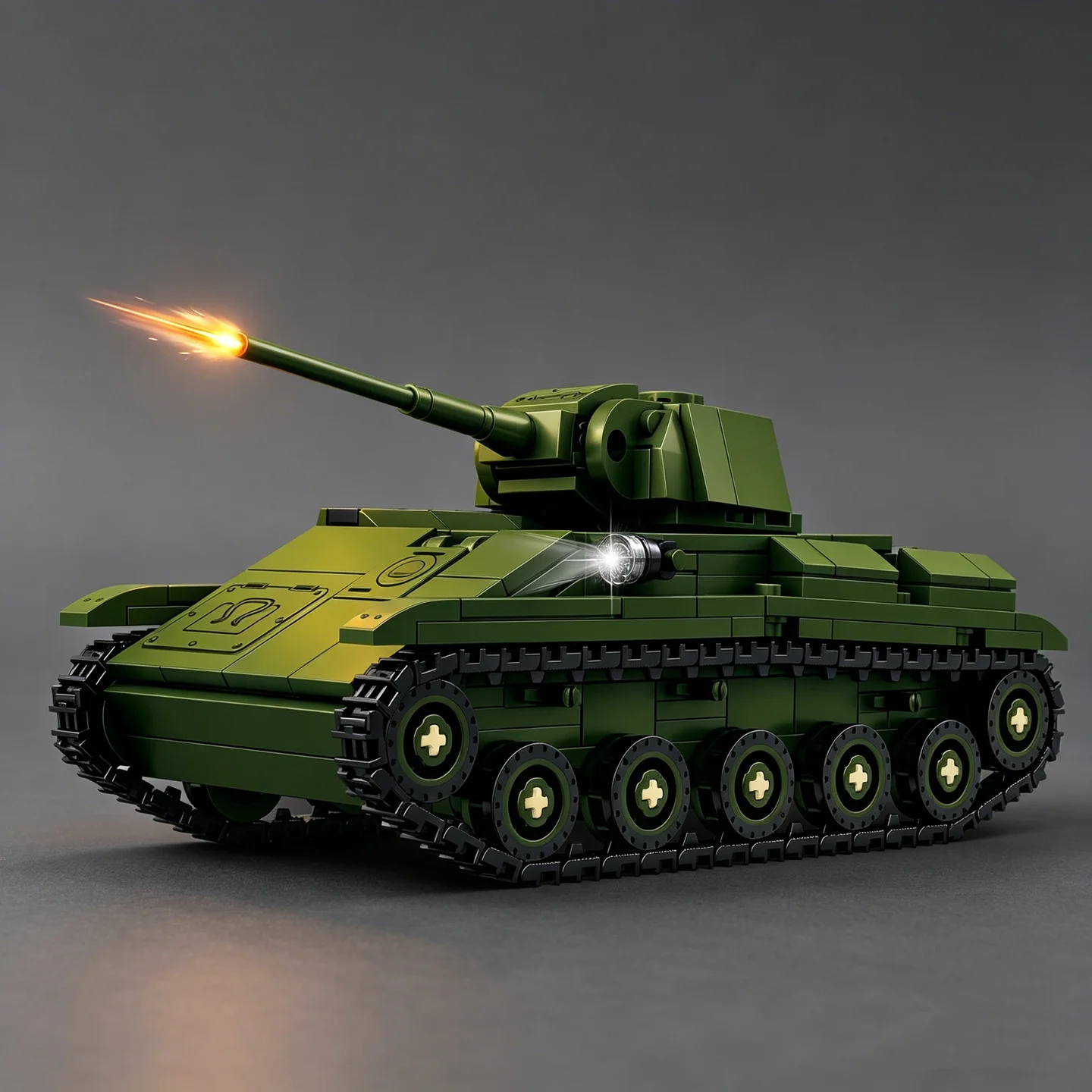 소련군 T-70 경전차 조립 블록 모델—전장 미니 탱크 - Lego Compatible Military Tank 리뷰 및 가격