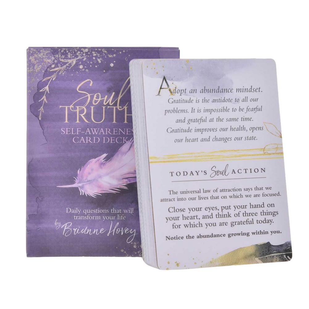 영혼의 진실 자기 인식 카드 덱 당신의 삶을 변화시킬  - Tarot Cards Deck With Guidebook 리뷰 및 가격