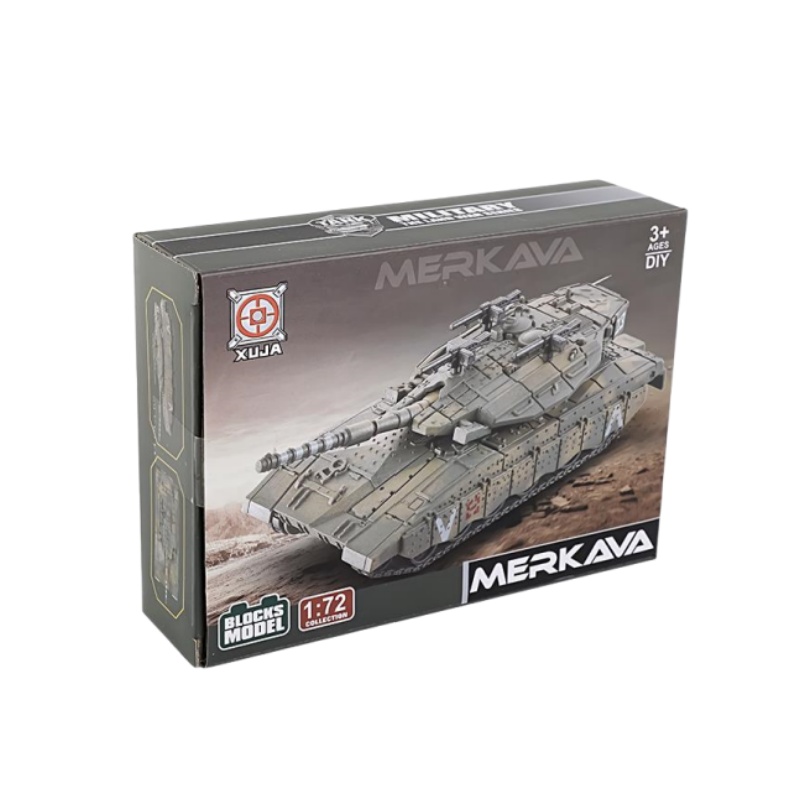 1/72 이스라엘 메르카바 주요 전투 탱크 모델 크리  - Lego Compatible Military Tank 리뷰 및 가격