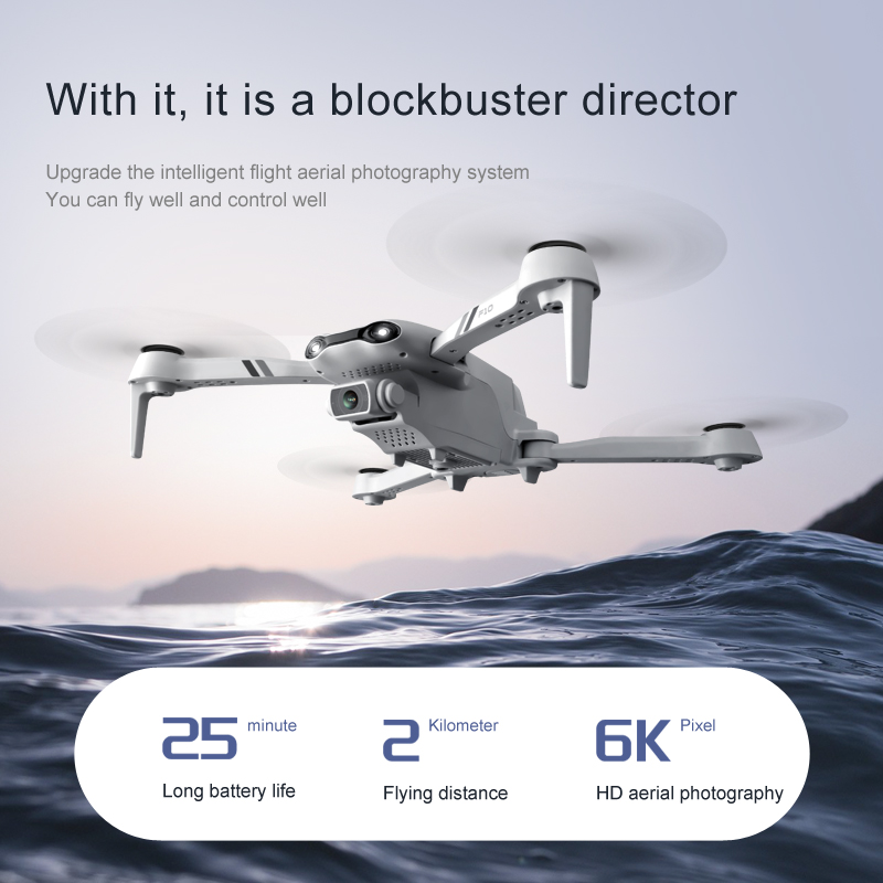 F10 RC 헬리콥터 선물 GPS 드론 VR 4K/6K - Fpv Brushless Rc Drone 4K 리뷰 및 가격