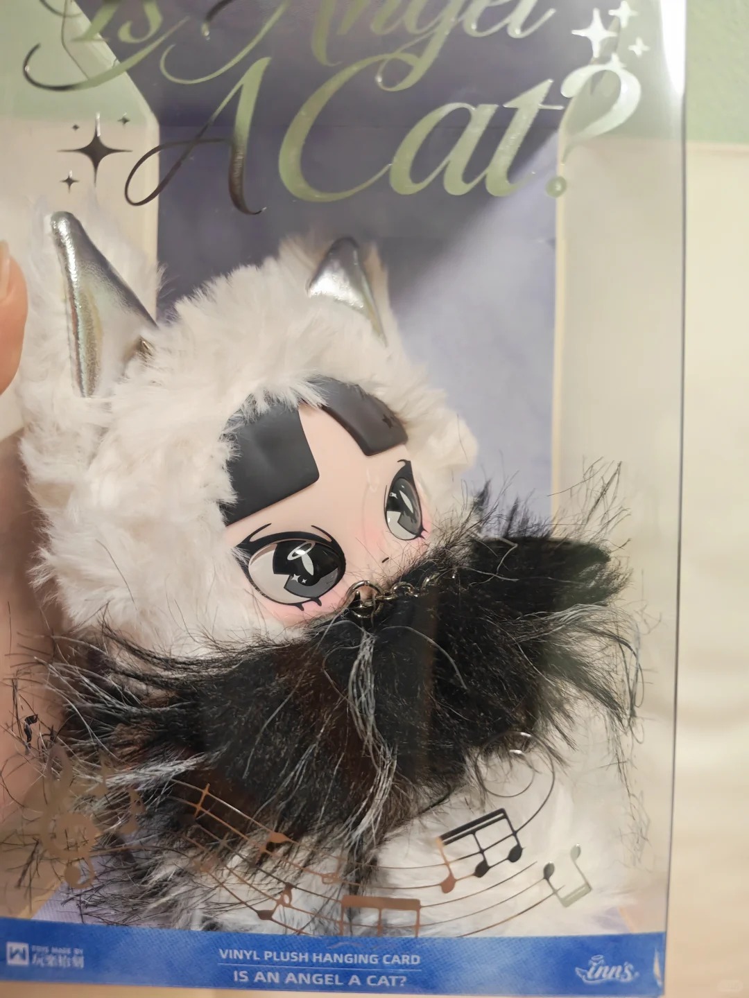 오리지널 인즈 이즈 앤젤 고양이 플러시 인형 실버 윙  - Dolls 리뷰 및 가격
